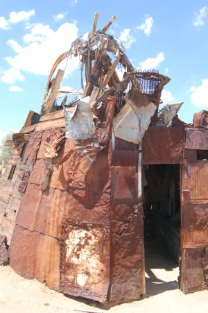 Noah Purifoy's art.