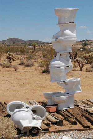 Noah Purifoy's art.