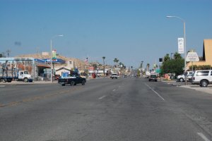 Downtown Twentynine Palms, California.