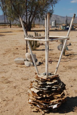 Cathy's barstool.