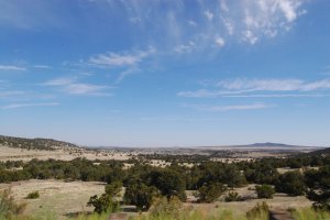 Coming back down out of the high country, in Arizona.