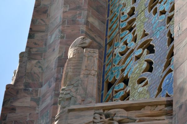 Stone Eagle, Bok Tower, Florida.