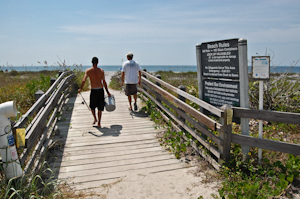 A Day at the Beach, Cape Canaveral Air Force Station.