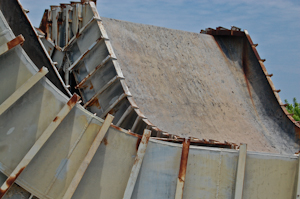 Flame Deflector, Launch Complex 34, Cape Canaveral Air Force Station.