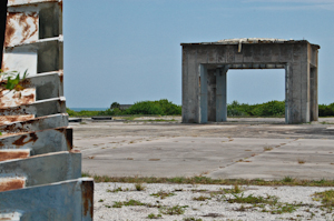 Flame Deflector, Launch Complex 34, Cape Canaveral Air Force Station.