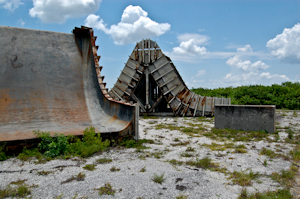 Flame Deflector, Launch Complex 34, Cape Canaveral Air Force Station.