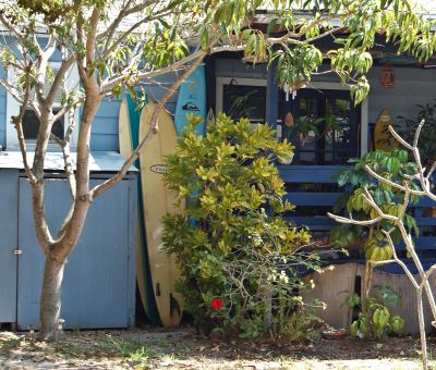 A Waterman's Home in Cocoa Beach, Florida. Pat O'Hare's Place.